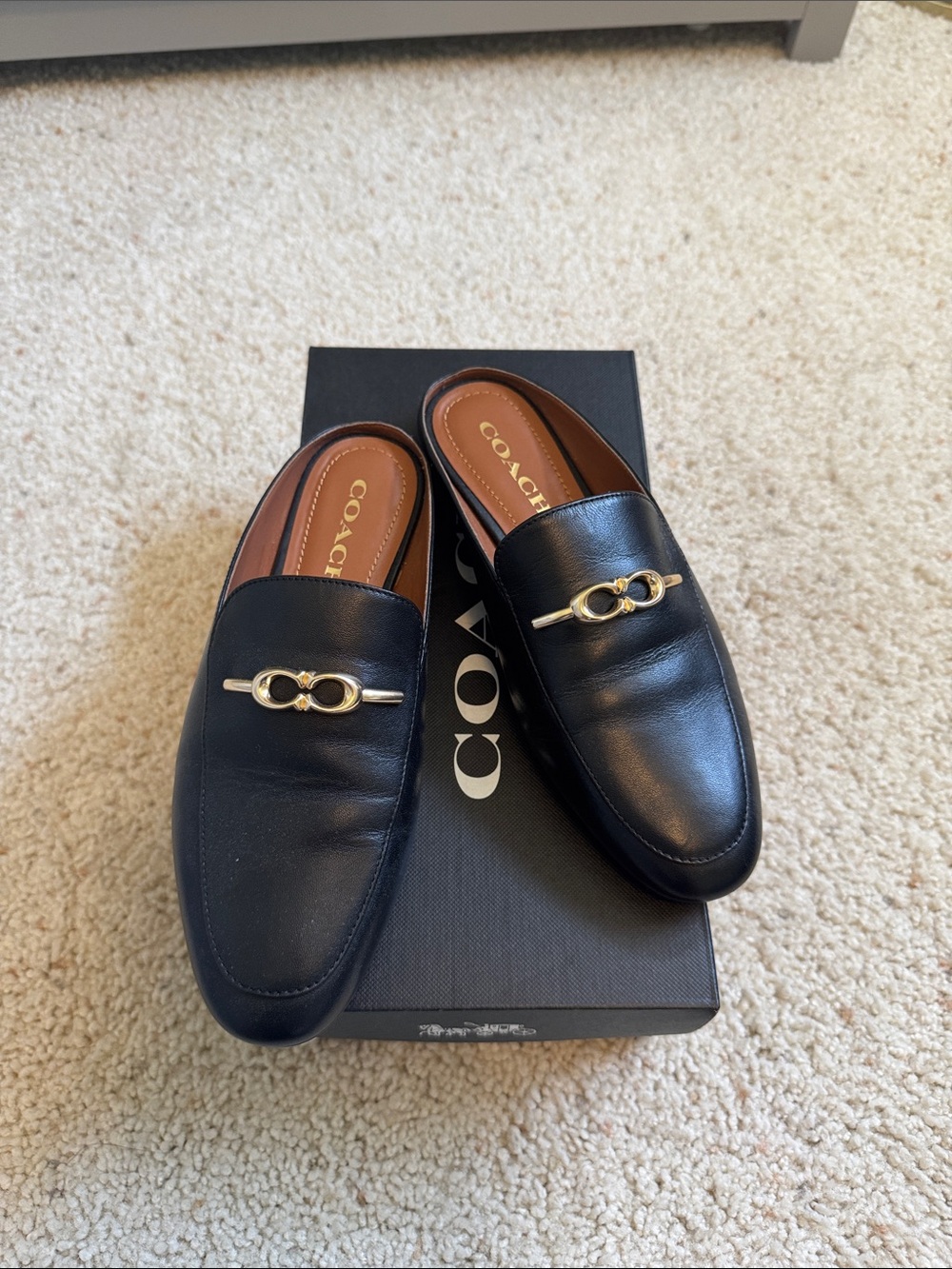 Coach Sienna Leather Slide US sz 6.5